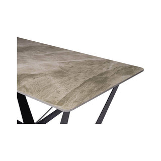 Giuliano Polished Sintered Stone Dining Table (140cm/160cm/180cm) Singapore