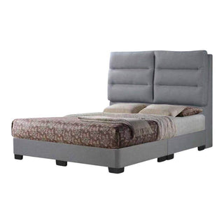 Gladious Grey Fabric Bed Frame (Water Repellent) Singapore