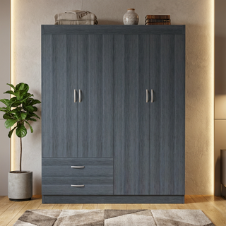 Quinton 4 Door Open Wardrobe
