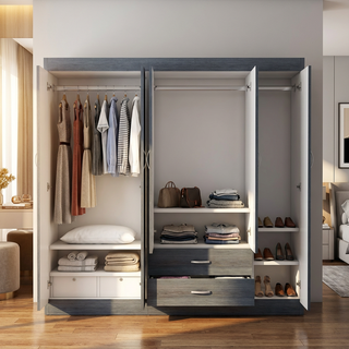 Quinton 5 Door Open Wardrobe