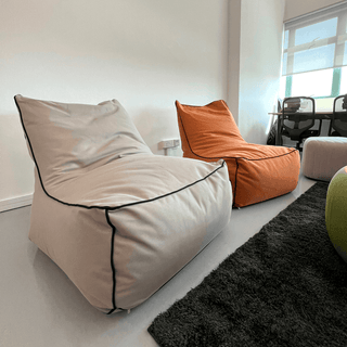 Handy Leathaire Bean Bag by Zest Livings Singapore