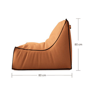 Handy Leathaire Bean Bag by Zest Livings Singapore