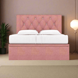 Hansen Fabric Storage Bed (Pet Friendly) Singapore