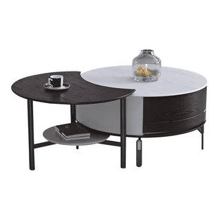 Harlein Nesting Coffee Table with Marble Top Singapore