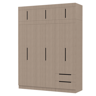 Harrison 6 Door Open Wardrobe with Top Singapore