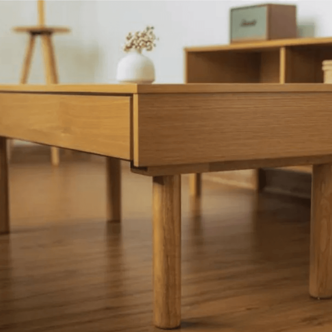 Holly Wooden Coffee Table with Drawer Singapore