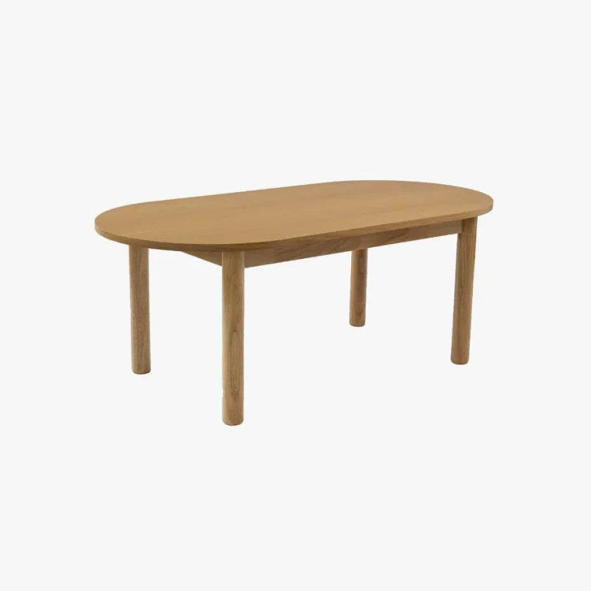 Holly Wooden Oval Coffee Table Singapore