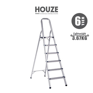 HOUZE - Aluminium 6 Tier Ladder Singapore