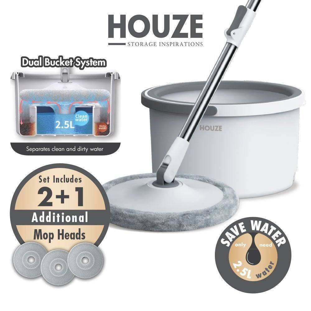 HOUZE - Clean Water Spin Mop Singapore