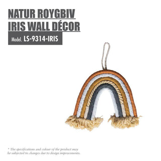 HOUZE - Natur ROYGBIV Iris Wall Décor Singapore
