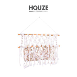 HOUZE - Natur Svinge Knitted Storage Wall Holder Singapore