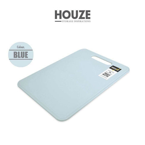 HOUZE - Plastic Chopping Board (Large: 36x25x1cm) - Blue Singapore