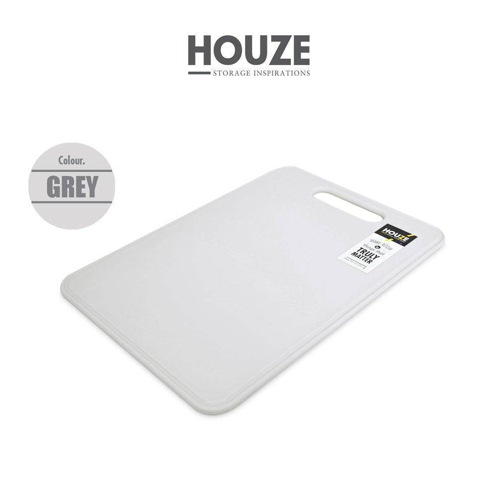 HOUZE - Plastic Chopping Board (Large: 36x25x1cm) - Grey Singapore