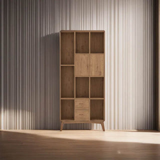 Hudson Ash Wood Display Unit / Bookshelf Singapore