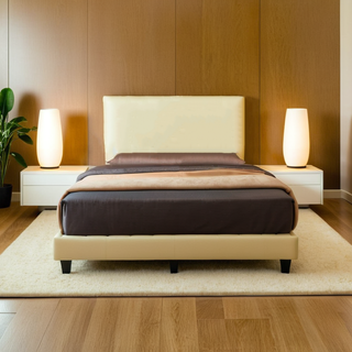 Devonne Faux Leather Bed Frame