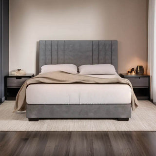 York Tech Fabric Bed Frame