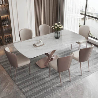 Izar Sintered Stone Extendable Dining Table Singapore