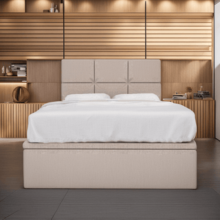 Jarvis Fabric Storage Bed (Pet Friendly Fabric) Singapore