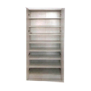 Jimene White Tall Shoe Cabinet Singapore