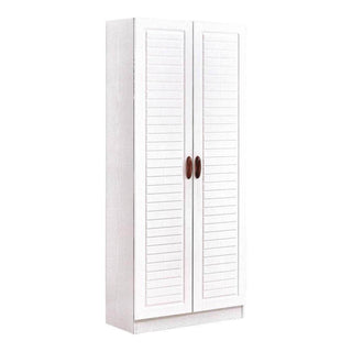 Megafurniture | Jimene White Tall Shoe Cabinet | Shoe Cabinet