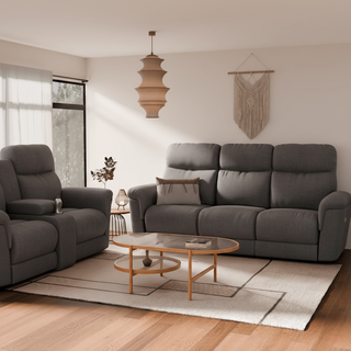 Kayle Fabric Recliner Sofa (Pet Friendly & Water Repellent)