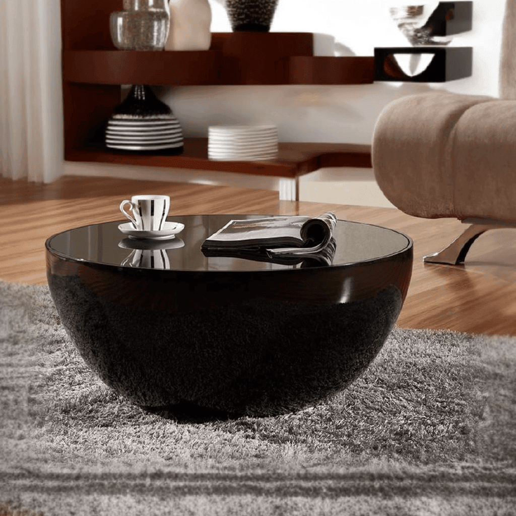 Konrad Coffee Table in Black – Megafurniture