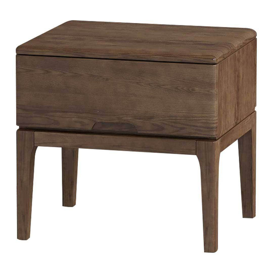 Kyrie Ash Wood Bed Side Table Singapore