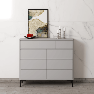 Lavo II Polished Sintered Stone Chest of Drawer Singapore