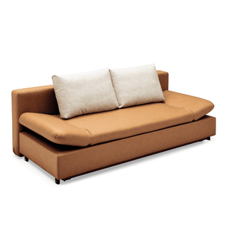 Lawry Faux Leather Sofa Bed Singapore
