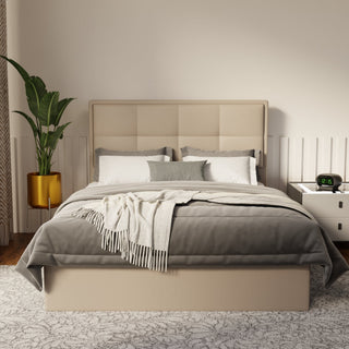 Solvane Faux Leather Drawer Bed Frame (Pet Friendly) by Esteller