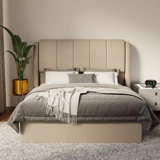 Brinley Faux Leather Drawer Bed Frame (Pet Friendly) by Esteller