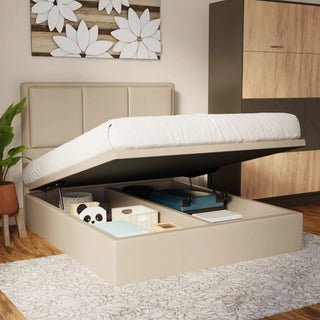 Velmira Faux Leather Storage Bed Frame (Pet Friendly) by Esteller
