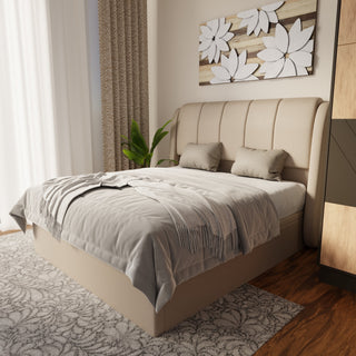 Brinley Faux Leather Storage Bed Frame (Pet Friendly) by Esteller