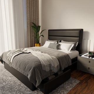 Zorvain Faux Leather Drawer Bed Frame (Pet Friendly) by Esteller