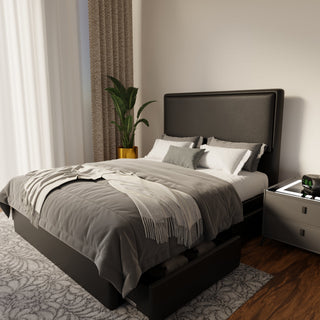 Shiro Faux Leather Drawer Bed Frame (Pet Friendly) by Esteller