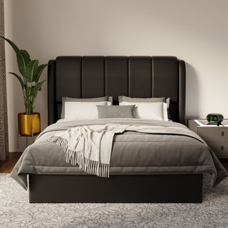 Brinley Faux Leather Drawer Bed Frame (Pet Friendly) by Esteller