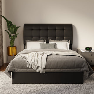 Haldor Faux Leather Drawer Bed Frame (Pet Friendly) by Esteller