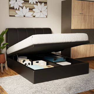 Caldrin Faux Leather Storage Bed Frame (Pet Friendly) by Esteller