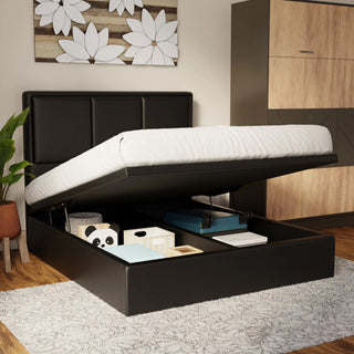 Velmira Faux Leather Storage Bed Frame (Pet Friendly) by Esteller
