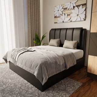 Asteron Faux Leather Storage Bed Frame (Pet Friendly) by Esteller