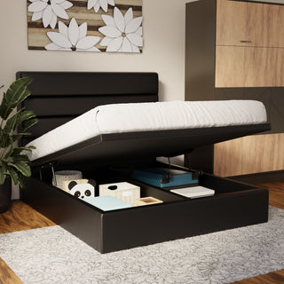 Corlune Faux Leather Storage Bed Frame (Pet Friendly) by Esteller