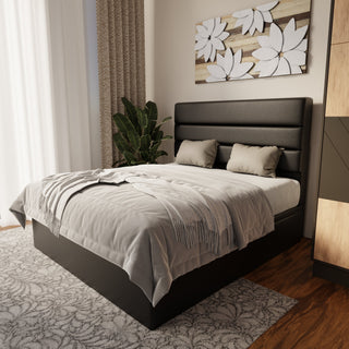 Corlune Faux Leather Storage Bed Frame (Pet Friendly) by Esteller