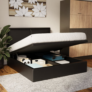 Bravelle Faux Leather Storage Bed Frame (Pet Friendly) by Esteller