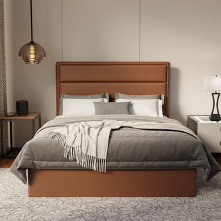 Zorvain Faux Leather Drawer Bed Frame (Pet Friendly) by Esteller