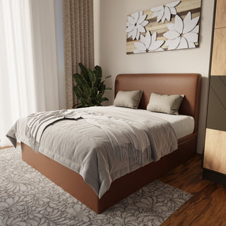 Vintaro Faux Leather Storage Bed Frame (Pet Friendly) by Esteller