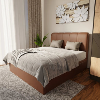 Caldrin Faux Leather Storage Bed Frame (Pet Friendly) by Esteller