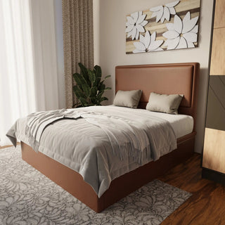 Shiro Faux Leather Storage Bed Frame (Pet Friendly) by Esteller