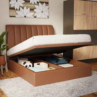 Trevino Faux Leather Storage Bed Frame (Pet Friendly) by Esteller