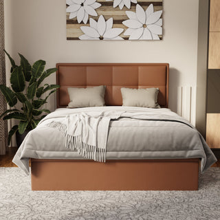 Solvane Faux Leather Storage Bed Frame (Pet Friendly) by Esteller