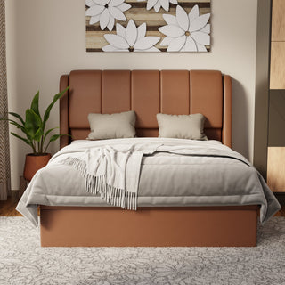 Brinley Faux Leather Storage Bed Frame (Pet Friendly) by Esteller